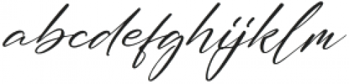 Handmagic Signature Italic otf (400) Font LOWERCASE