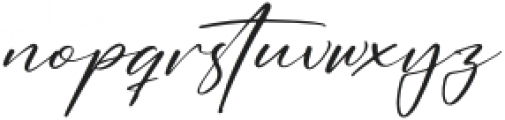 Handmagic Signature otf (400) Font LOWERCASE