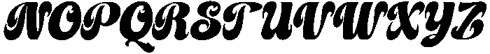 Handriyen Italic otf (400) Font UPPERCASE
