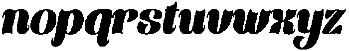 Handriyen Italic otf (400) Font LOWERCASE