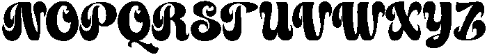 Handriyen Regular otf (400) Font UPPERCASE