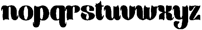 Handriyen Regular otf (400) Font LOWERCASE