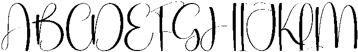 Handsome Regular otf (400) Font UPPERCASE