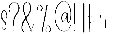 Handsome Regular otf (400) Font OTHER CHARS