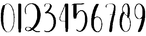 Handsome Regular otf (400) Font OTHER CHARS
