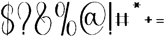 Handsome Regular otf (400) Font OTHER CHARS