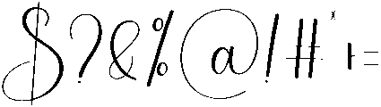 Handsome Regular otf (400) Font OTHER CHARS