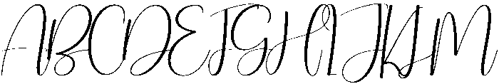 Handsome Regular otf (400) Font UPPERCASE
