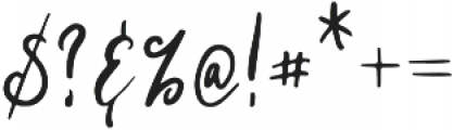 HandsomeDevil otf (400) Font OTHER CHARS