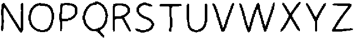 Handson Thin otf (100) Font UPPERCASE