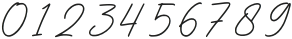 Handsta Signature Regular otf (400) Font OTHER CHARS