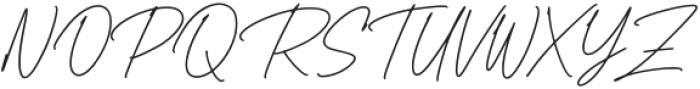 Handsta Signature Regular otf (400) Font UPPERCASE