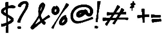 Handtag otf (400) Font OTHER CHARS