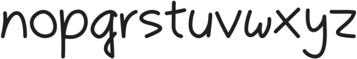 Handwish otf (400) Font LOWERCASE