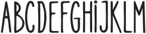 Handwrite Regular otf (400) Font LOWERCASE