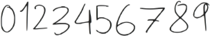 Handwriting Ca Regular otf (400) Font OTHER CHARS