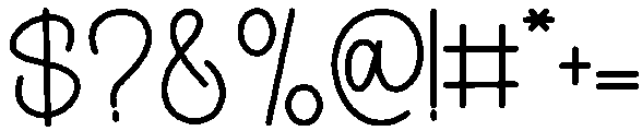 Handwriting Creative Regular otf (400) Font OTHER CHARS