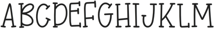 Handwriting Font 6 Regular otf (400) Font UPPERCASE