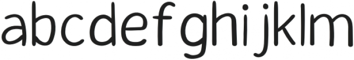 Handwriting Font Regular otf (400) Font LOWERCASE