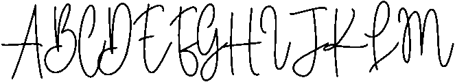 Handwriting Regular otf (400) Font UPPERCASE