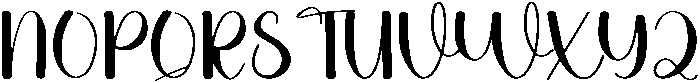 Handwriting Regular otf (400) Font UPPERCASE