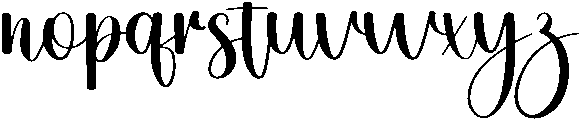 Handwriting Regular otf (400) Font LOWERCASE