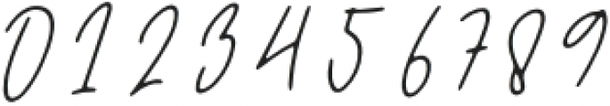 Handwriting Regular otf (400) Font OTHER CHARS