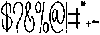 Handwriting Stylish Regular otf (400) Font OTHER CHARS