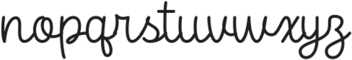 Handwritten Halloween otf (400) Font LOWERCASE