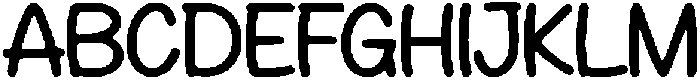 Handwritten Monoline Regular otf (400) Font UPPERCASE