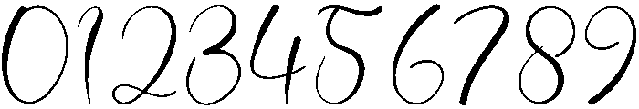 Handwritten Regular otf (400) Font OTHER CHARS