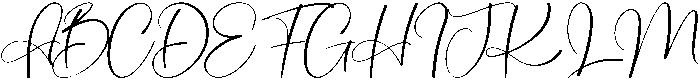 Handwritten Regular otf (400) Font UPPERCASE