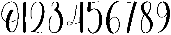 Handwritten Regular otf (400) Font OTHER CHARS