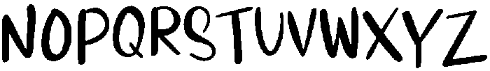 Handwritten Regular otf (400) Font UPPERCASE