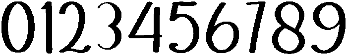 Handwritten Regular otf (400) Font OTHER CHARS