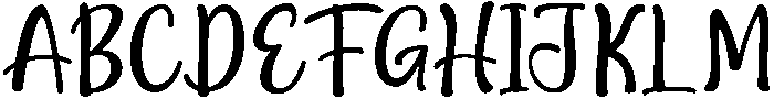 Handwritten-Regular otf (400) Font UPPERCASE