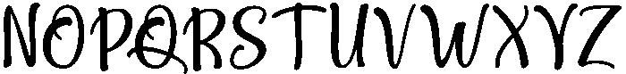 Handwritten-Regular otf (400) Font UPPERCASE