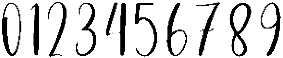 Handwritten Regular otf (400) Font OTHER CHARS