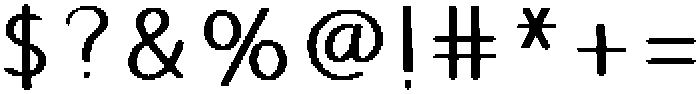 Handwritten Regular otf (400) Font OTHER CHARS