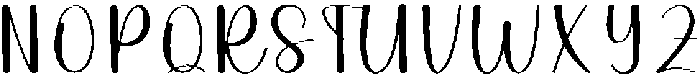 Handwritten Regular otf (400) Font UPPERCASE