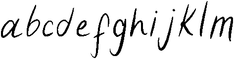 Handy Regular otf (400) Font UPPERCASE