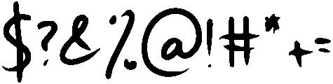 Handy Wonders otf (400) Font OTHER CHARS