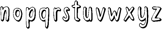 Handyman otf (400) Font LOWERCASE
