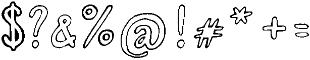 Handyman otf (400) Font OTHER CHARS