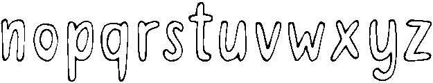 Handyman otf (400) Font LOWERCASE