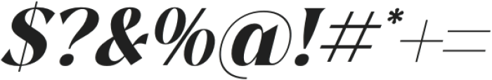 Hanfiye Guesterya Serif Italic otf (400) Font OTHER CHARS