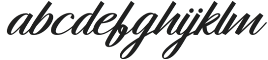 Hangberd Script Regular otf (400) FONT
