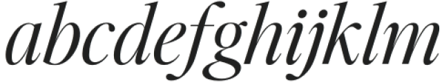 Hangoe Italic otf (400) Font LOWERCASE