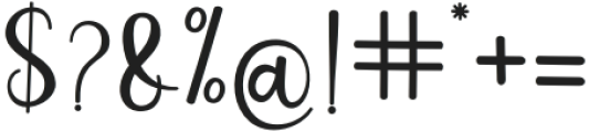 HangoutScript-Regular otf (400) Font OTHER CHARS