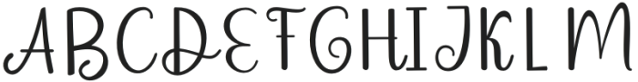 HangoutScript-Regular otf (400) Font UPPERCASE